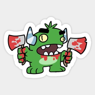 Bloody Monster Sticker